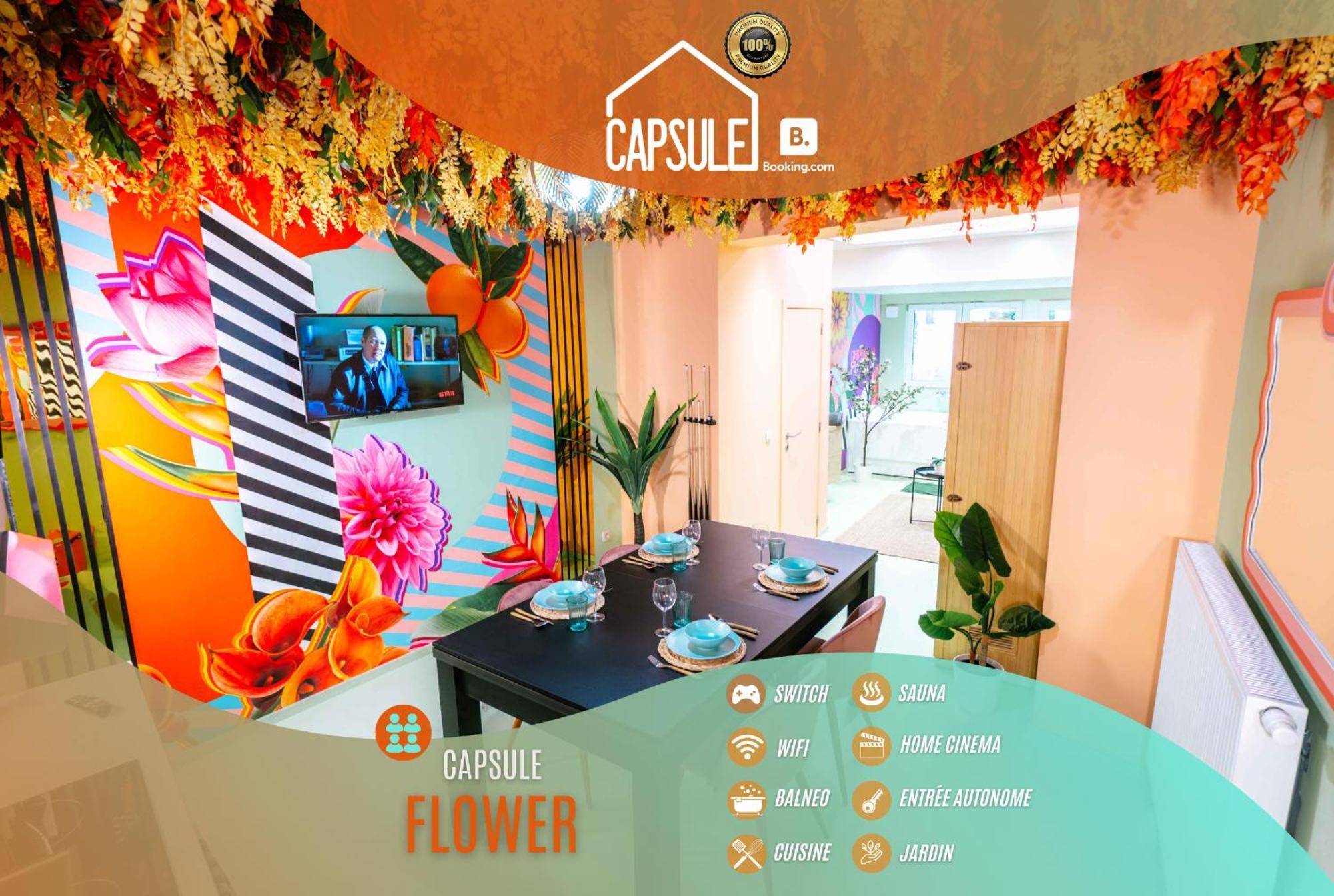 Capsule Flower - Balneo - Cinema - Billard - Nintendo Switch - Mons Centre Екстериор снимка